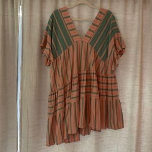 FREE PEOPLE Striped Dress/Cover Up